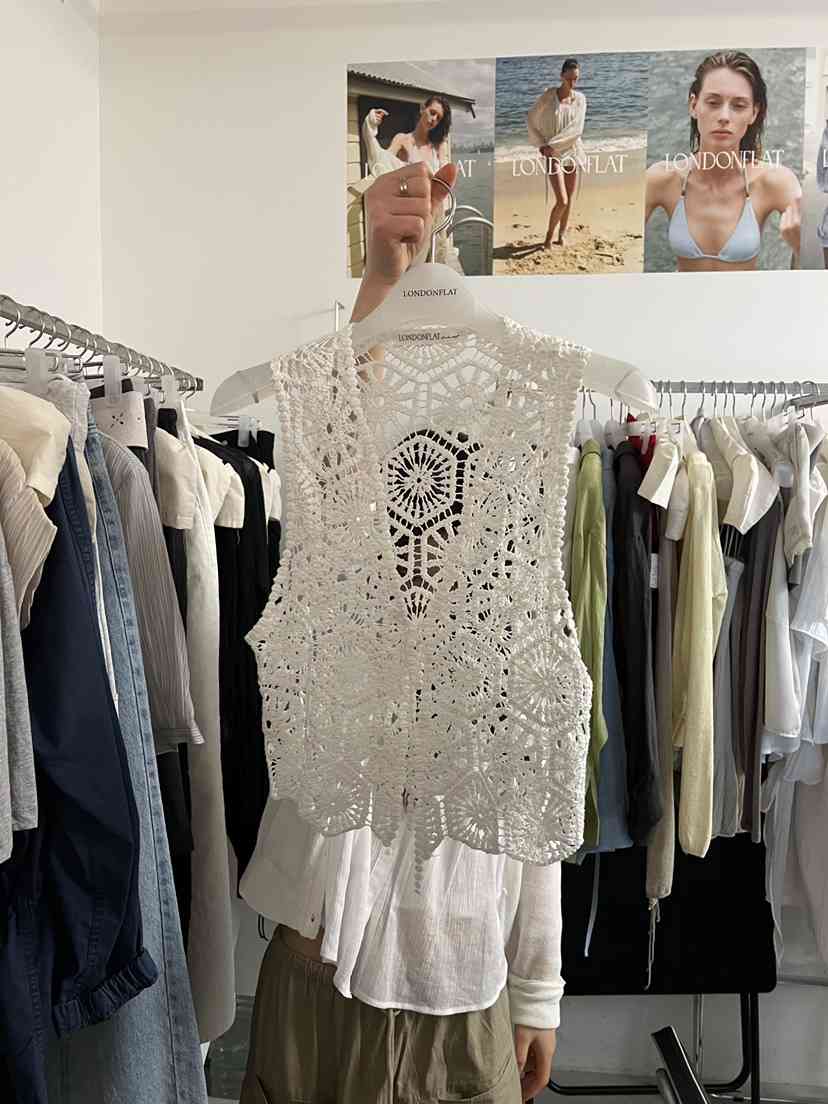 LONDON FLAT韓國代購女士新款休閑推薦真品時尚26春夏馬甲LONDON FLAT馬甲