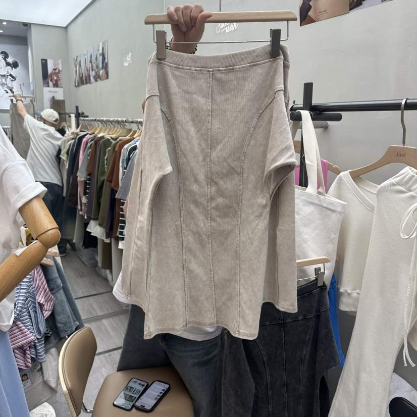 STICK WITH韓國代購女士新款人氣推薦職業休閑連衣裙船領STICK WITH連衣裙