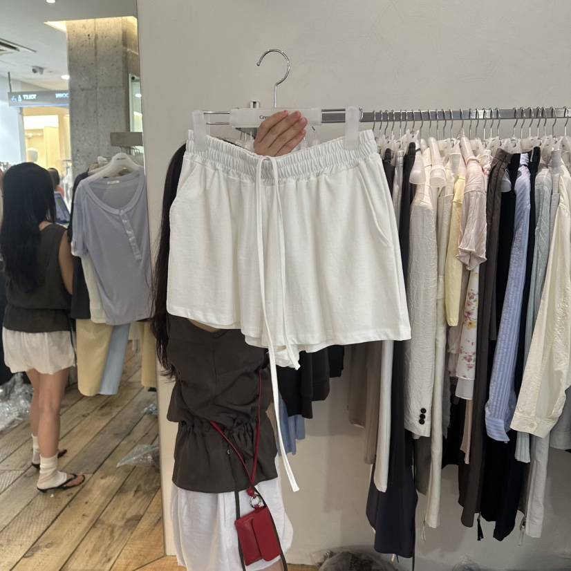 CREAM VILLA韓國直郵女士新款真品短褲透明CREAMVILLA短褲