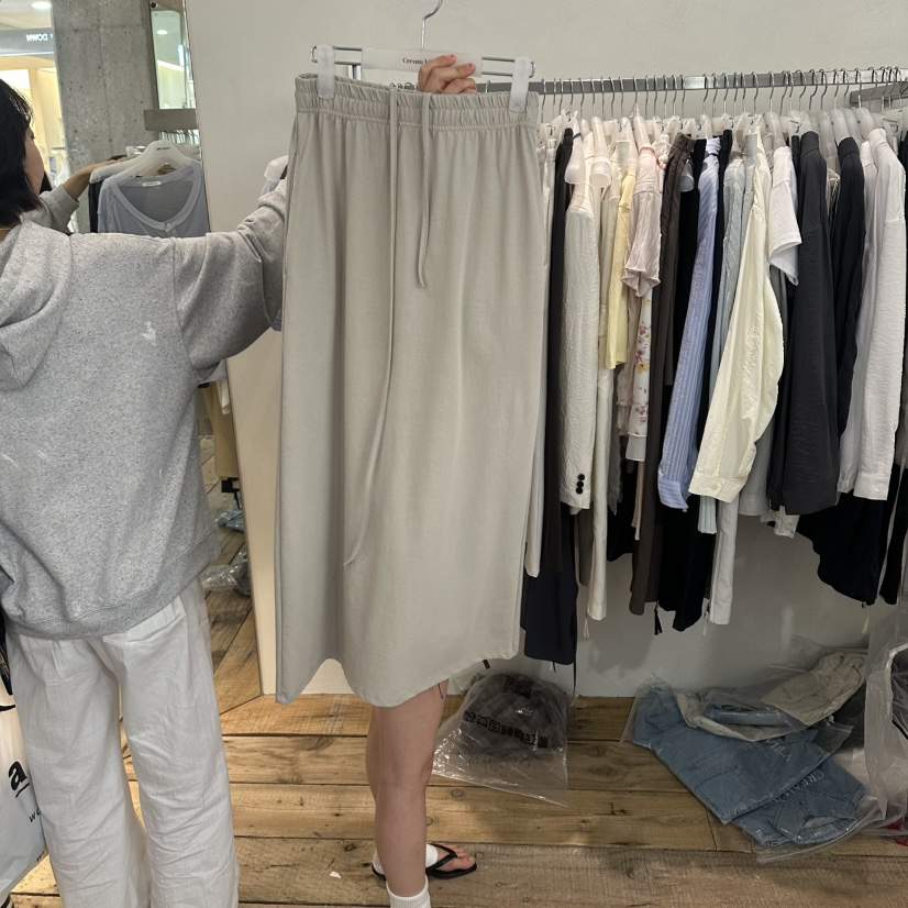 CREAM VILLA韓國代購女士新款熱賣長裙透明CREAMVILLA長裙