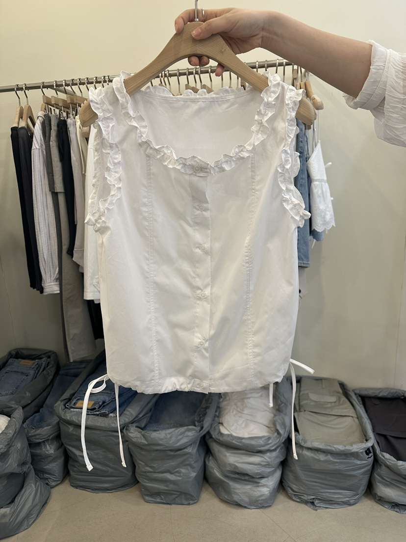 MONDAYMORING東大門代購女裝新品職業真品26春夏吊帶背心MONDAYMORING吊帶/背心