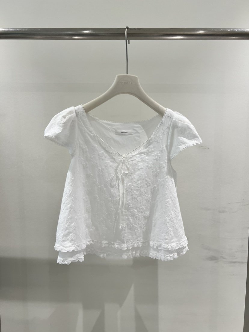 MENTOR東大門代購女裝新款熱賣26春夏真品職業襯衫蕾絲衫MENTOR襯衫/蕾絲衫