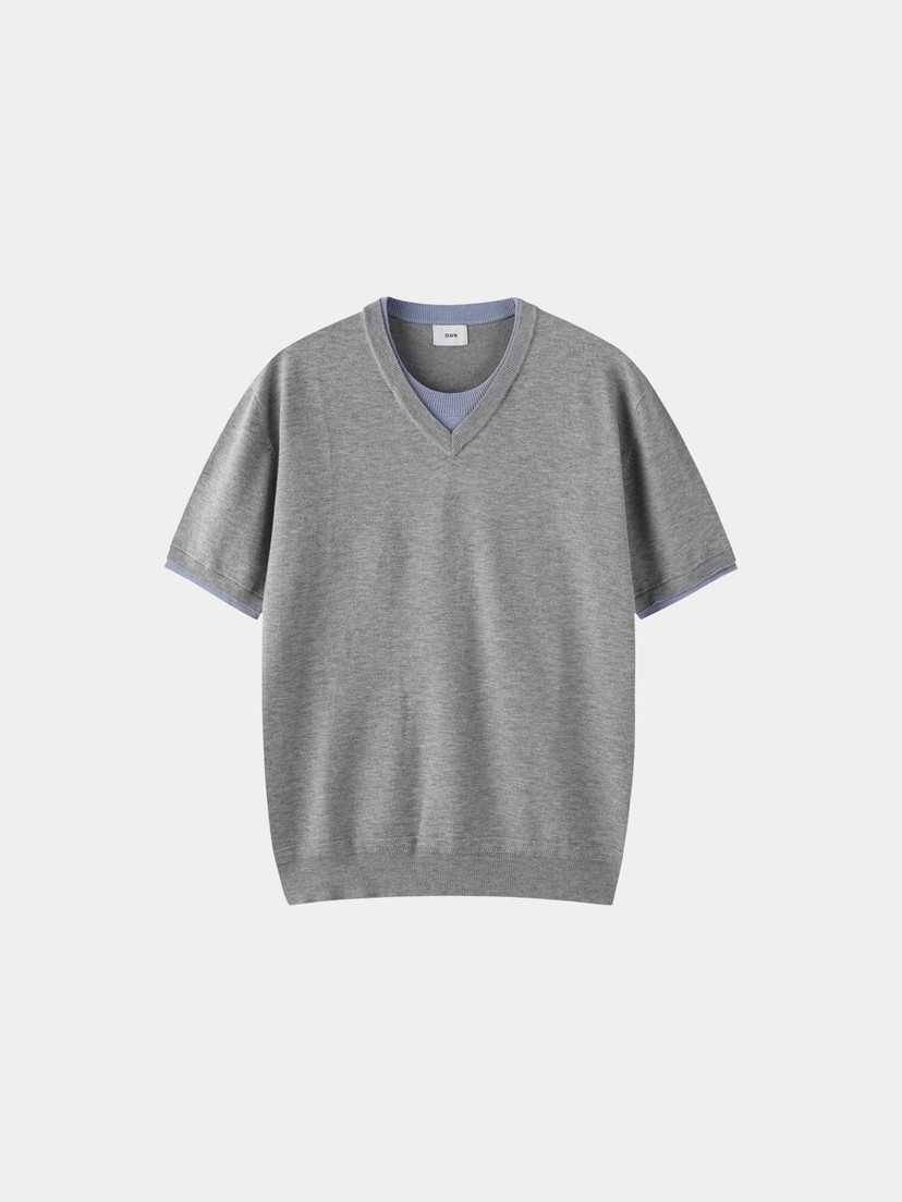 OWN韓國直郵女士新款真品職業時尚熱賣休閑推薦針織衫多層OWN針織衫