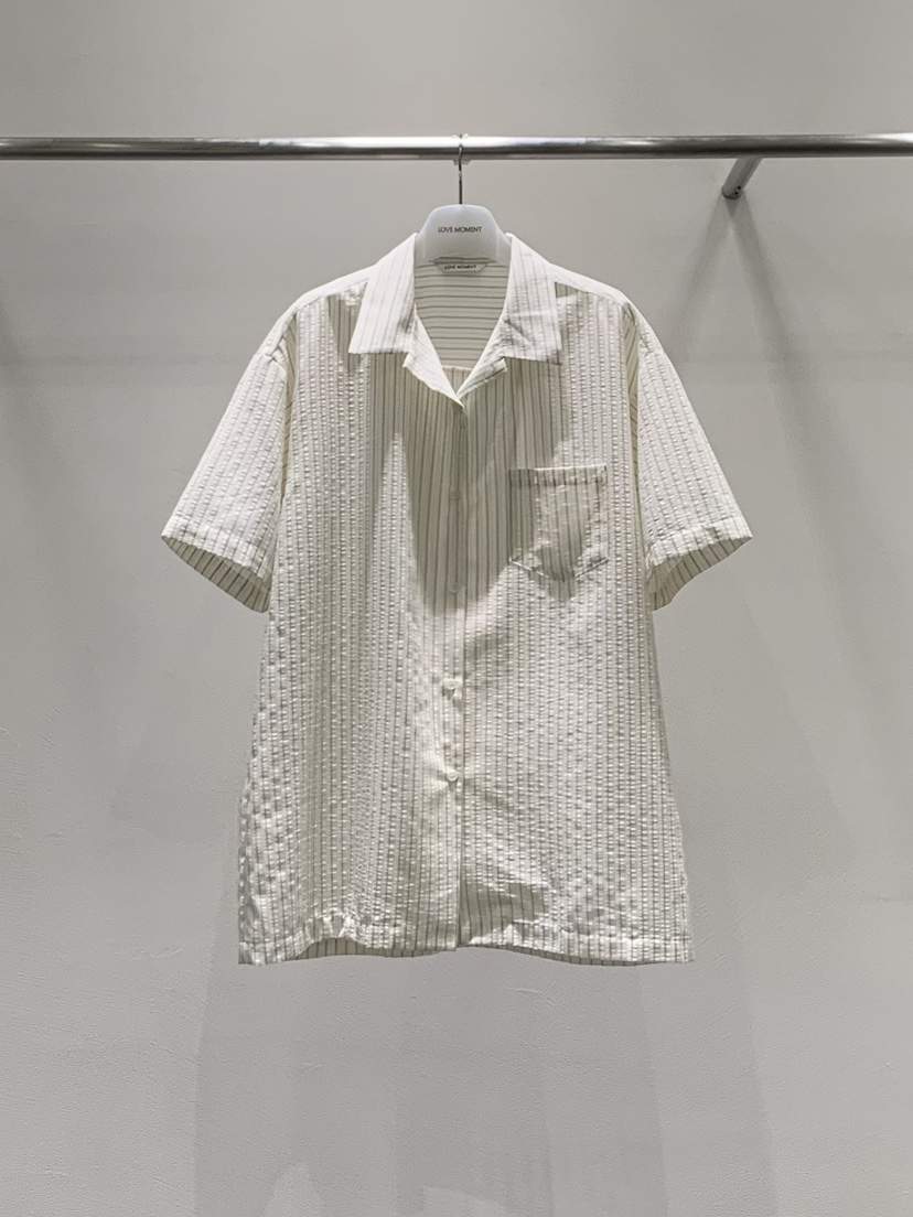 LOVE MOMENT東大門直郵女士新品推薦26春夏襯衫蕾絲衫條紋LOVE MOMENT襯衫/蕾絲衫