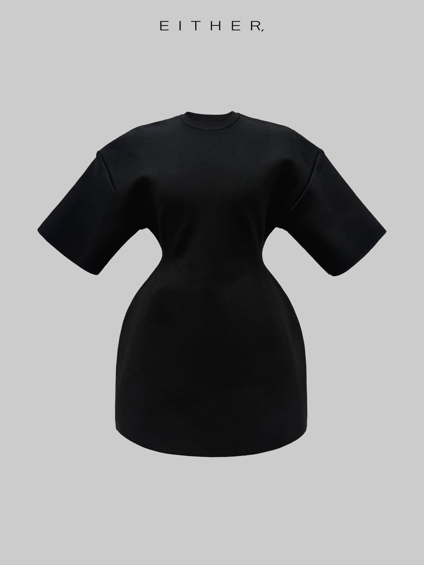 EITHER韓國東大門代購女裝新品職業26春夏推薦時尚連衣裙EITHER連衣裙