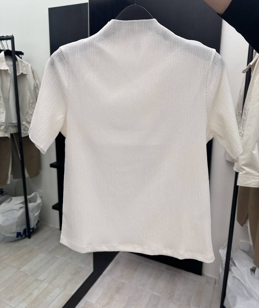 MOANI韓國東大門直郵女裝新款職業推薦熱賣襯衫蕾絲衫褶皺MOANI襯衫/蕾絲衫