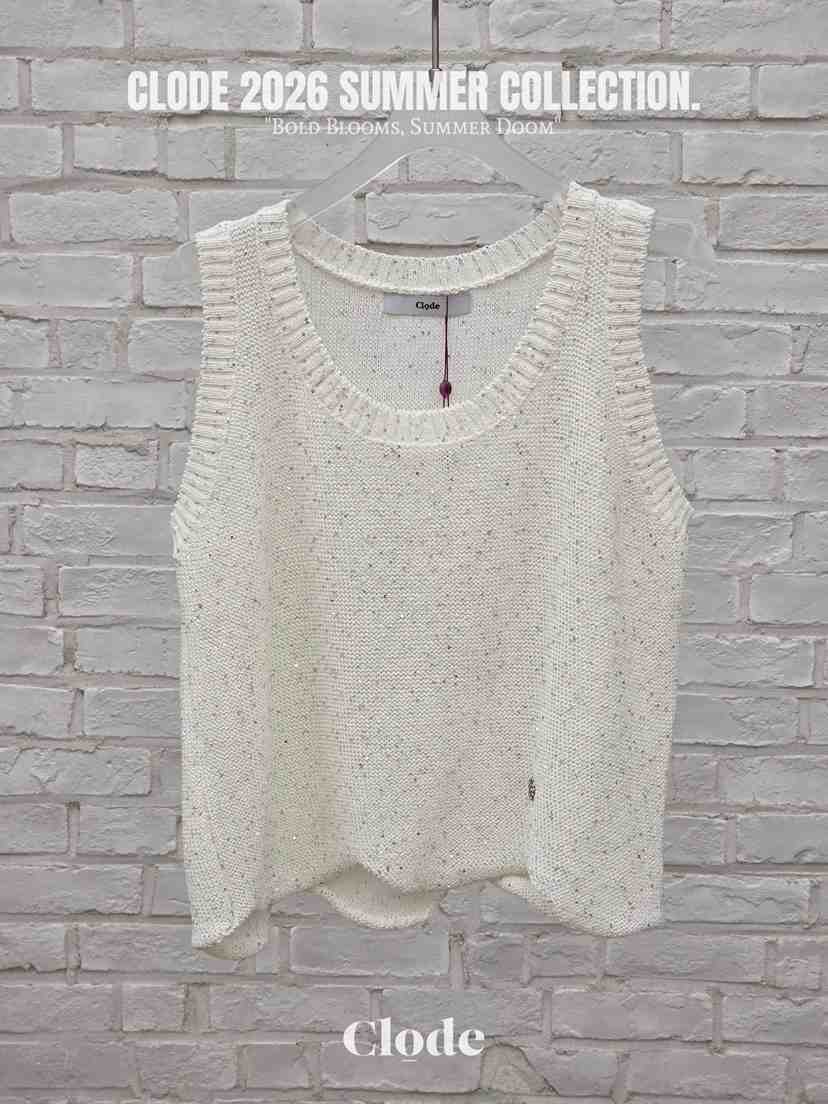 CLODE韓國代購女裝新款人氣職業休閑推薦26春夏熱賣吊帶背心CLODE吊帶/背心