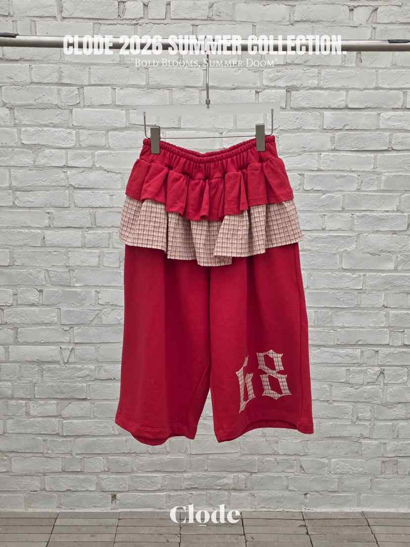 CLODE韓國東大門代購女士新款26春夏熱賣時尚職業短褲褶皺CLODE短褲
