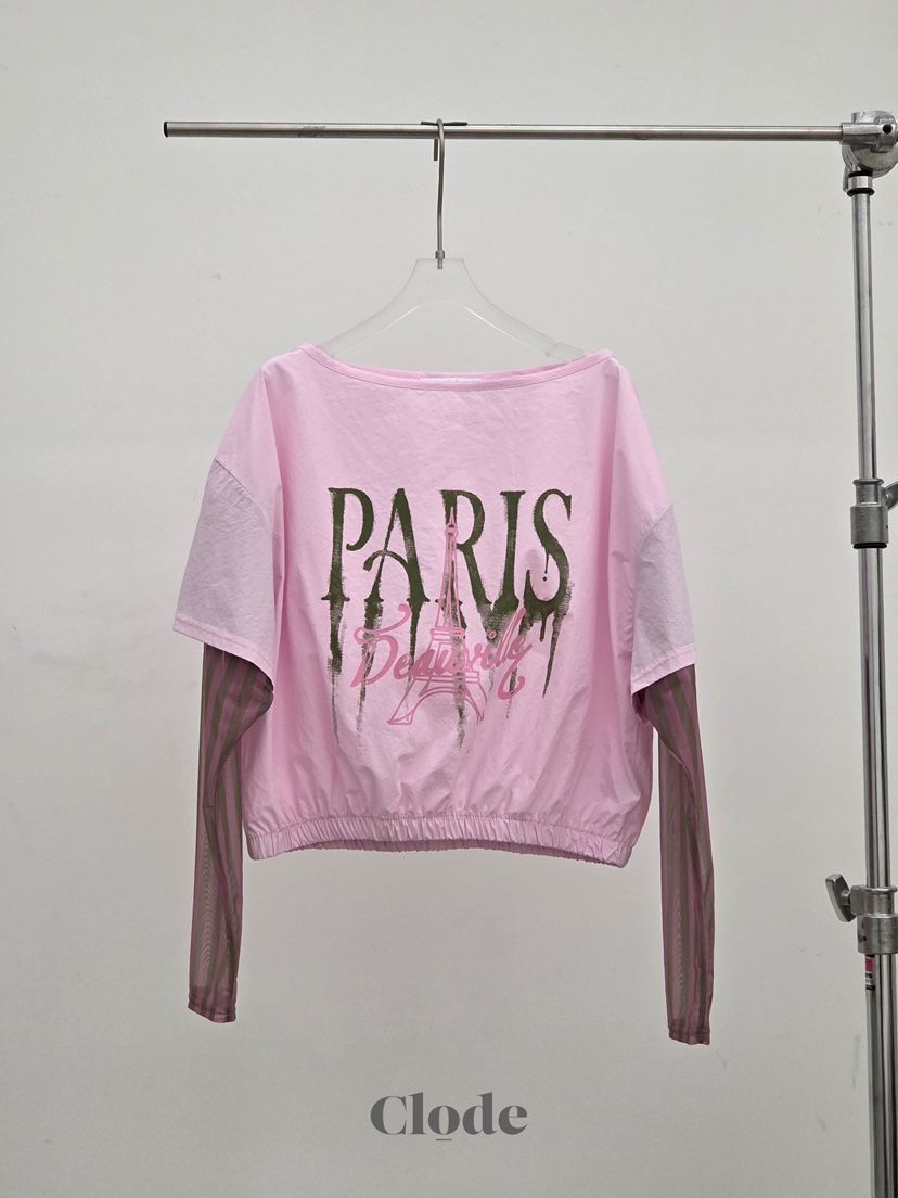 CLODE韓國東大門代購女士新款推薦熱賣休閑長袖T恤假兩件CLODE長袖T恤