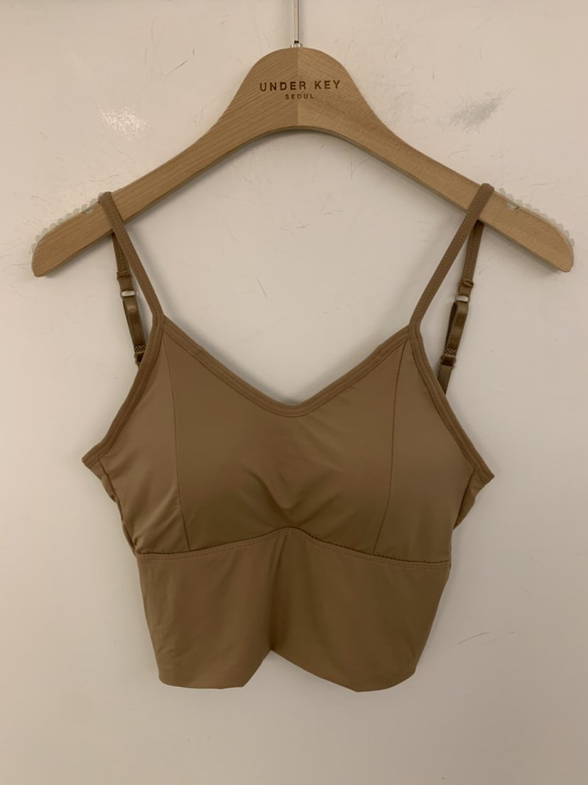 UNDER KEY韓國東大門直郵女士新品時尚推薦休閑吊帶背心V領UNDER KEY吊帶/背心