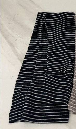 ATMOSPHERE韓國東大門代購女裝新款休閑人氣時尚手套條紋ATMOSPHERE/BLING手套