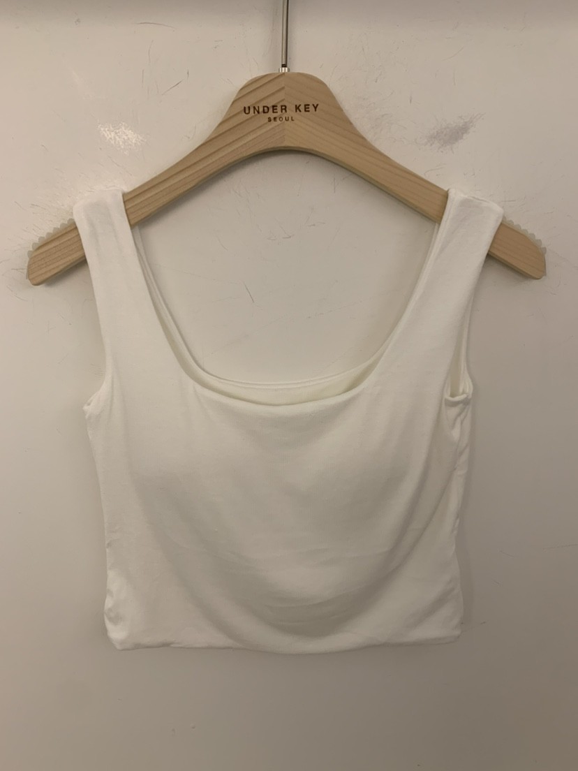 UNDER KEY韓國直郵實拍女士新品人氣時尚熱賣吊帶背心短款UNDER KEY吊帶/背心
