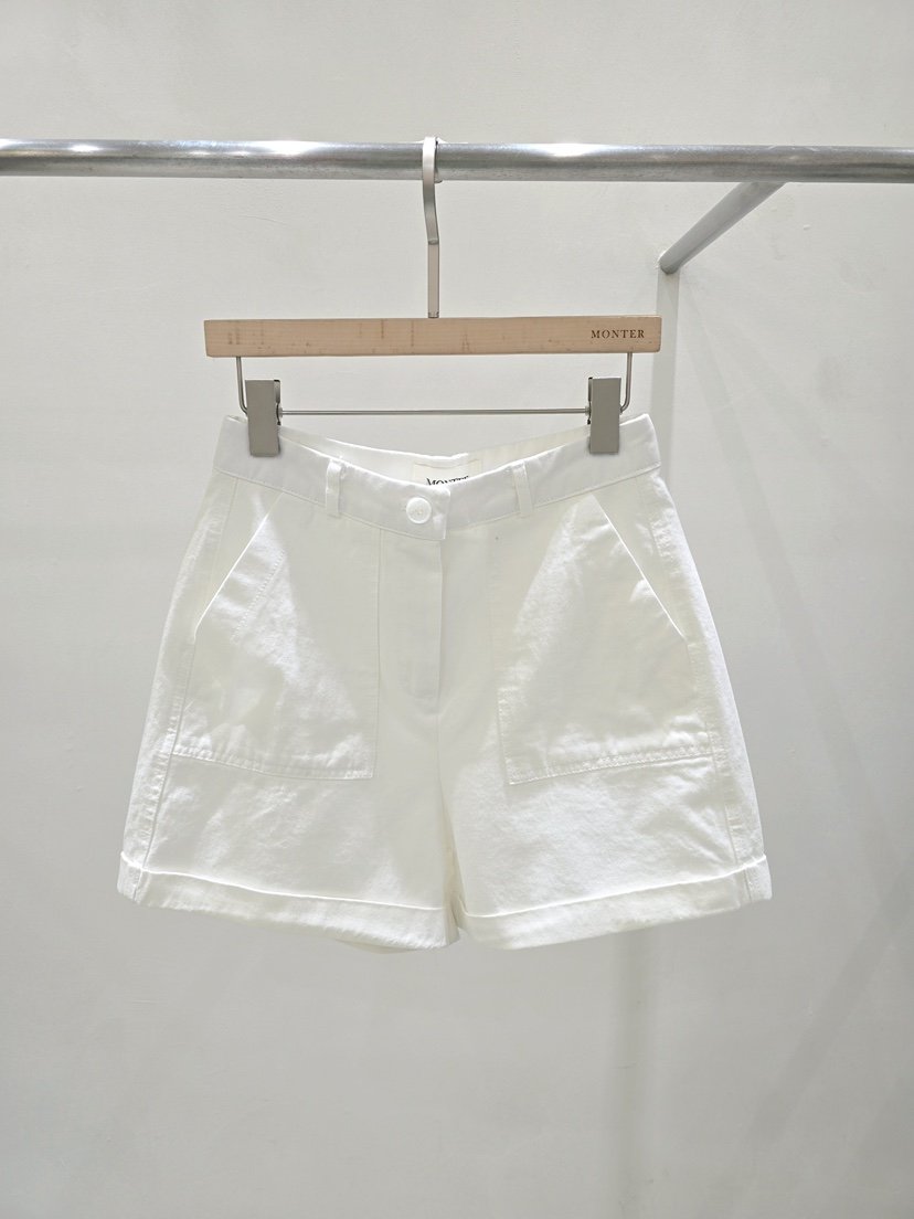 MONTER韓國直郵女裝新款26春夏時尚熱賣推薦職業休閑短褲MONTER短褲