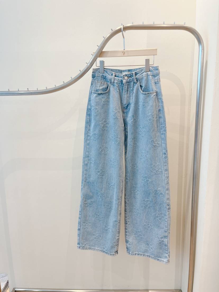 OVE韓國東大門直郵女士新品休閑熱賣人氣推薦時尚職業牛仔褲OVE牛仔褲