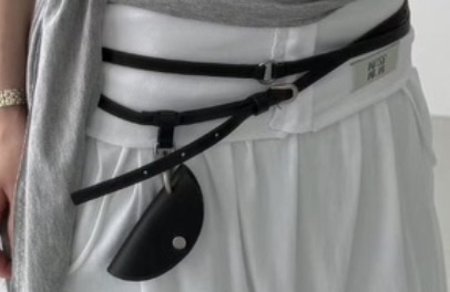 MINIMUZE韓國代購女裝新款熱賣職業26春夏人氣腰帶含小包MINIMUZE腰帶