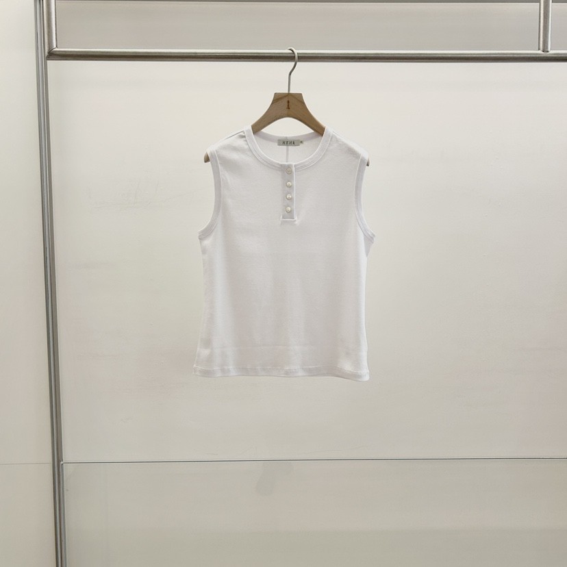 HEHR韓國代購女士新品職業人氣推薦休閑時尚26春夏吊帶背心hehr-AUTOMNE吊帶/背心