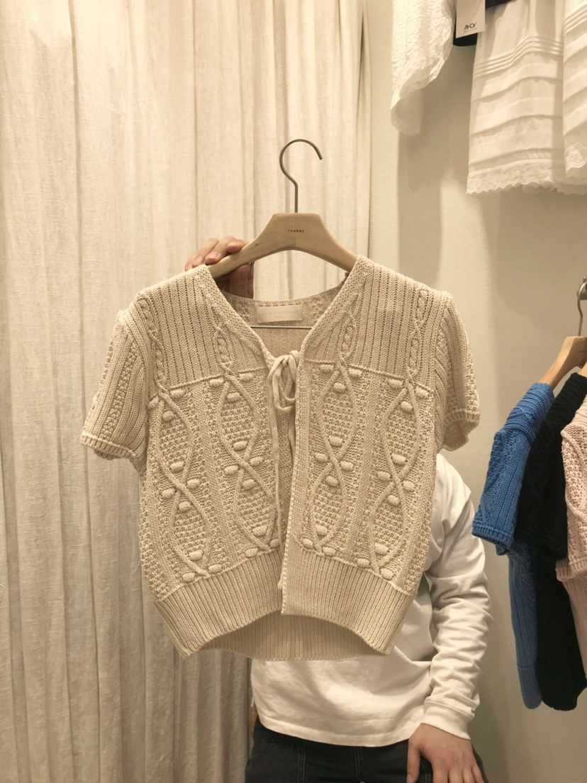 AHOY韓國直郵實拍女裝新品熱賣職業人氣26春夏休閑針織衫AHOY針織衫