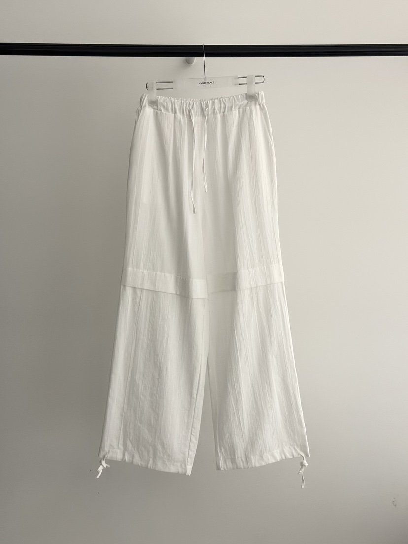 ANDTERRACE韓國直郵實拍女士新品熱賣人氣26春夏休閑休閑褲ANDTERRACE休閑褲