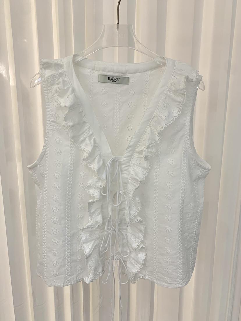 FABRIC韓國東大門直郵女裝新款熱賣人氣26春夏襯衫蕾絲衫FABRIC襯衫/蕾絲衫