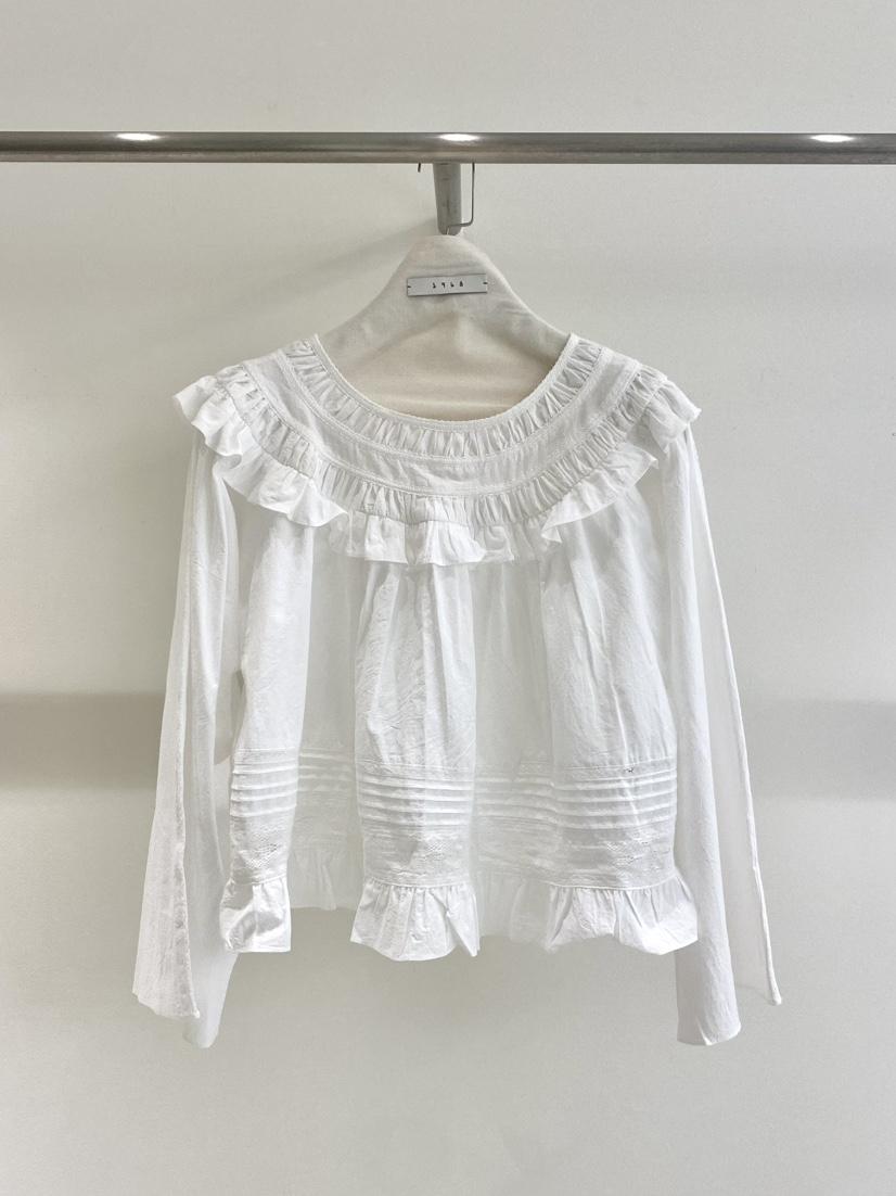 1968韓國直郵女士新款時尚職業休閑熱賣26春夏襯衫蕾絲衫1968/YEOUYA襯衫/蕾絲衫