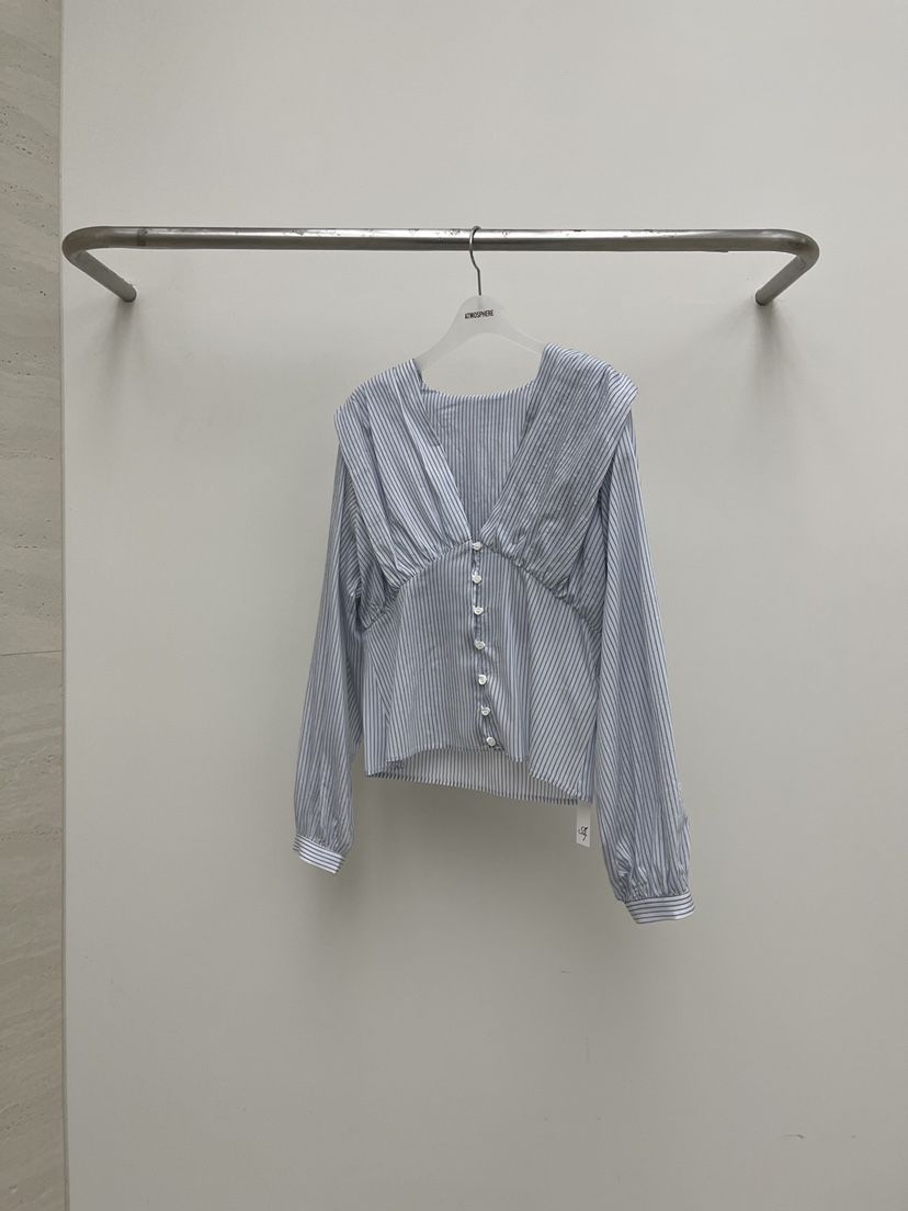 ATMOSPHERE韓國東大門直郵女裝新款26春夏人氣襯衫蕾絲衫ATMOSPHERE/BLING襯衫/蕾絲衫