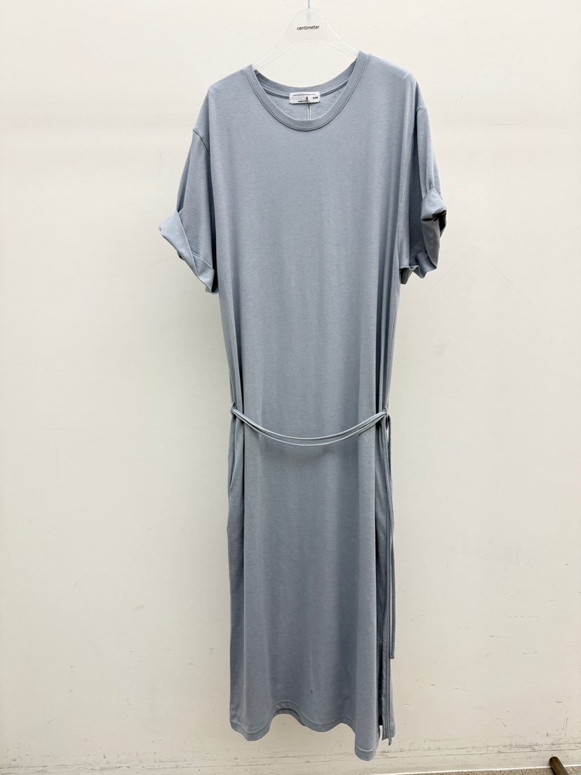 CM韓國東大門代購女士新品人氣推薦休閑職業連衣裙含腰繩CM_centimeter連衣裙