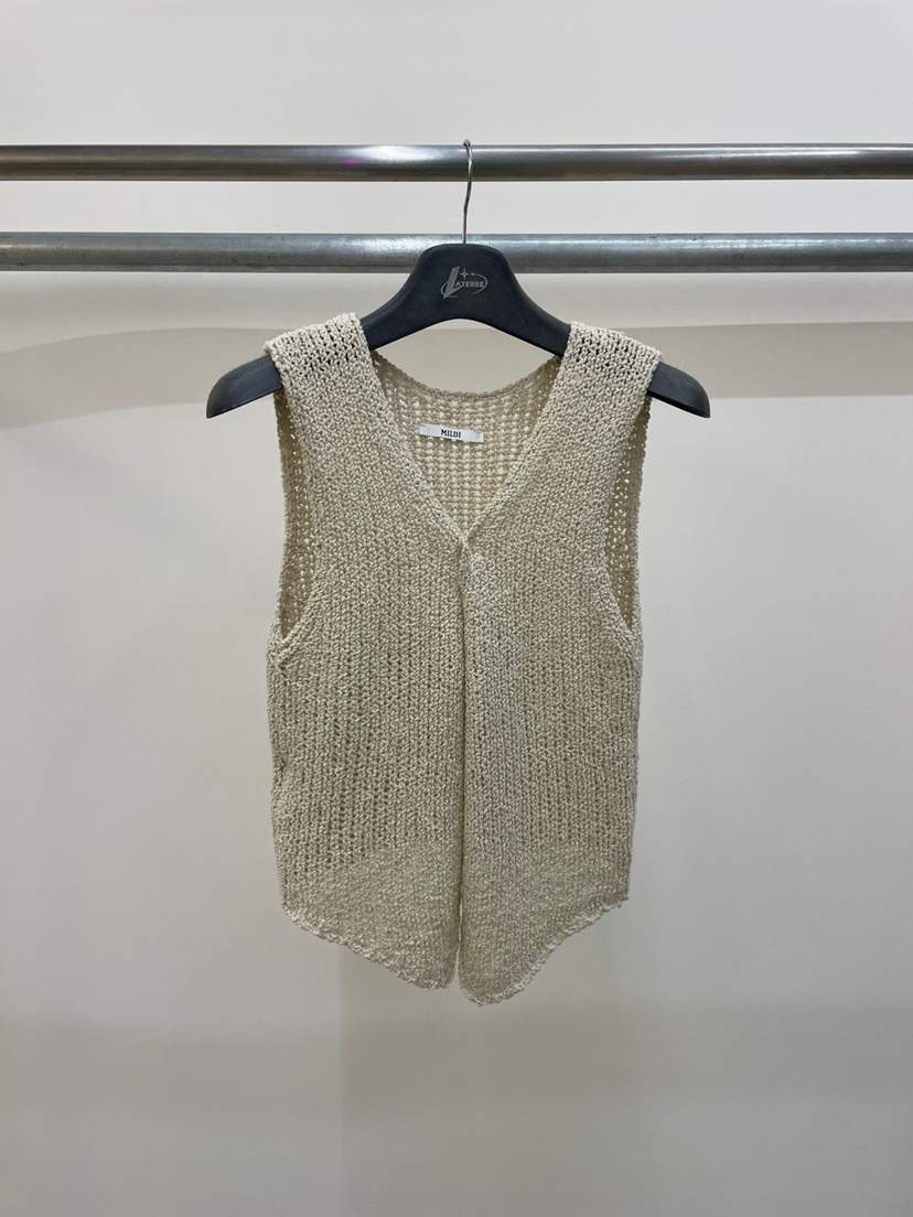 MILUI韓國東大門直郵女裝新品休閑職業時尚熱賣26春夏馬甲MILUI馬甲