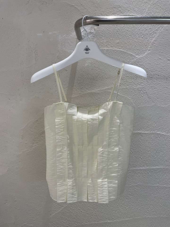 MILUI韓國東大門直郵女裝新品26春夏職業熱賣休閑吊帶背心MILUI吊帶/背心