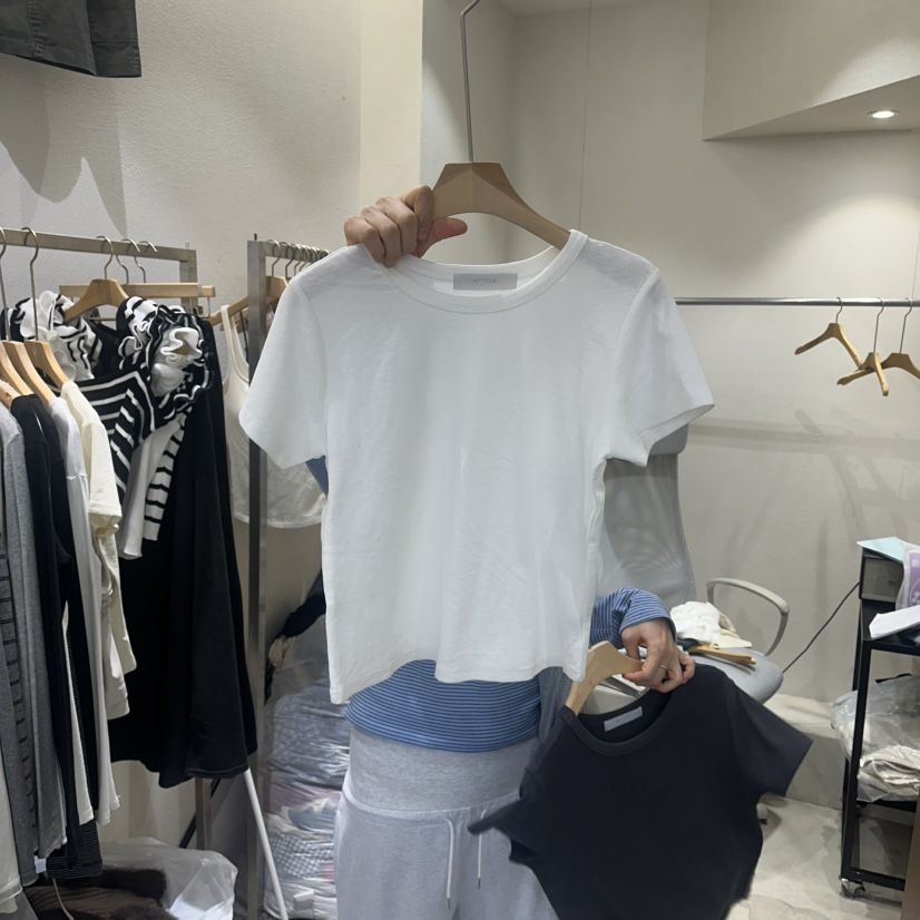 HIPTIQUE韓國直郵女裝新款熱賣推薦時尚26春夏職業休閑T恤HIPTIQUET恤