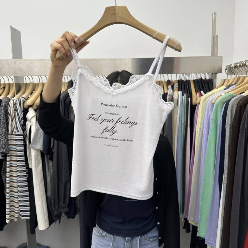 SPECIAL韓國東大門代購女士新款休閑26春夏熱賣吊帶背心蕾絲SPECIAL吊帶/背心