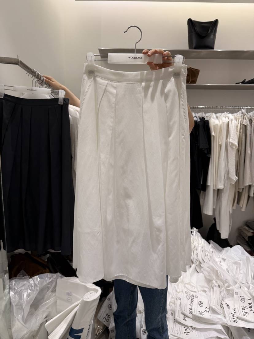 WOOD SAGE韓國直郵實拍女士新款職業休閑熱賣半身裙中短裙WOOD SAGE半身裙/中短裙