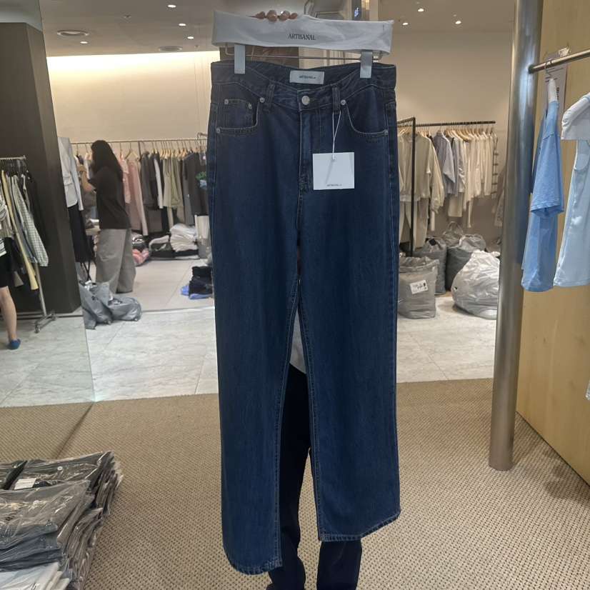 ARTISANAL韓國東大門代購女裝新款26春夏熱賣職業牛仔褲天絲ARTISANAL牛仔褲