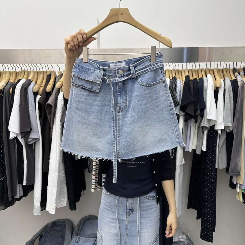 SPECIAL韓國直郵女士新品休閑推薦26春夏人氣熱賣短裙含腰包SPECIAL短裙