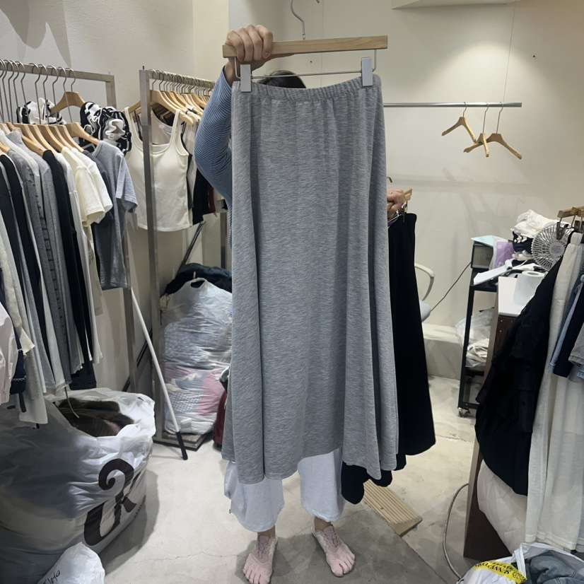 HIPTIQUE韓國東大門直郵女士新品26春夏休閑人氣熱賣長裙HIPTIQUE長裙