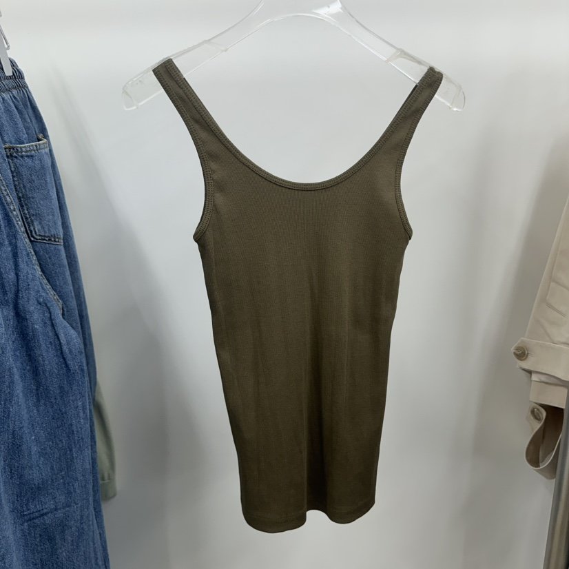 TOPDRESSING韓國東大門直郵女士新款時尚職業吊帶背心奶油色TOPDRESSING吊帶/背心