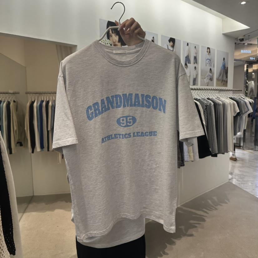 MARAN-P韓國東大門直郵女裝新款熱賣26春夏休閑推薦職業T恤MARANT恤