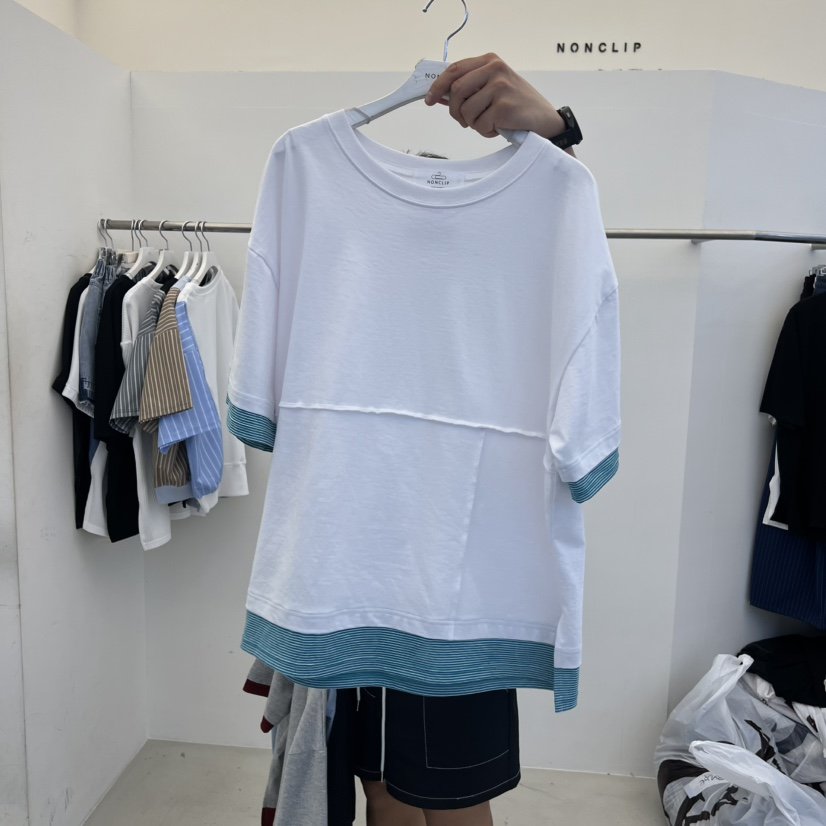 NON CLIP韓國代購女士新款休閑職業26春夏時尚人氣推薦T恤NON CLIPT恤