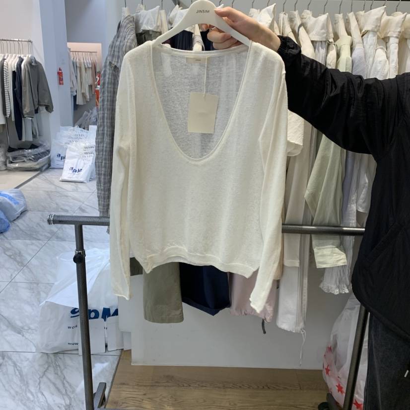 JINSIM韓國東大門直郵女裝新品熱賣職業26春夏推薦針織衫JINSIM針織衫