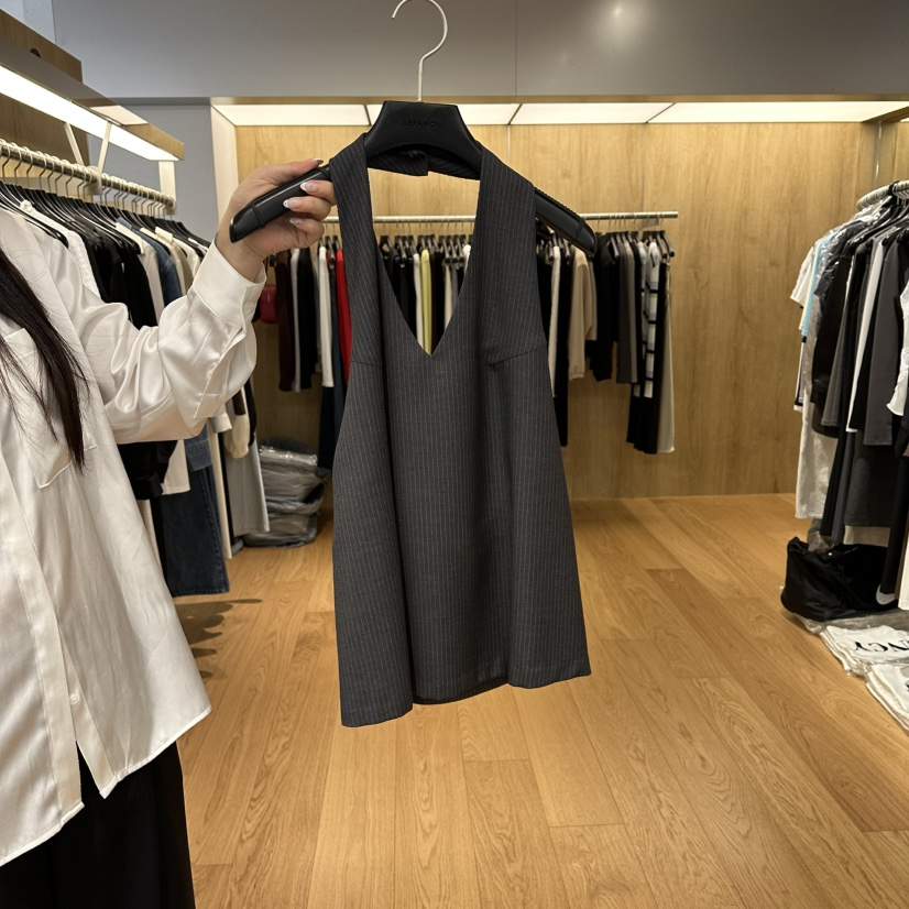 LEFANCY韓國直郵實拍女裝新品職業26春夏休閑熱賣吊帶背心LEFANCY吊帶/背心