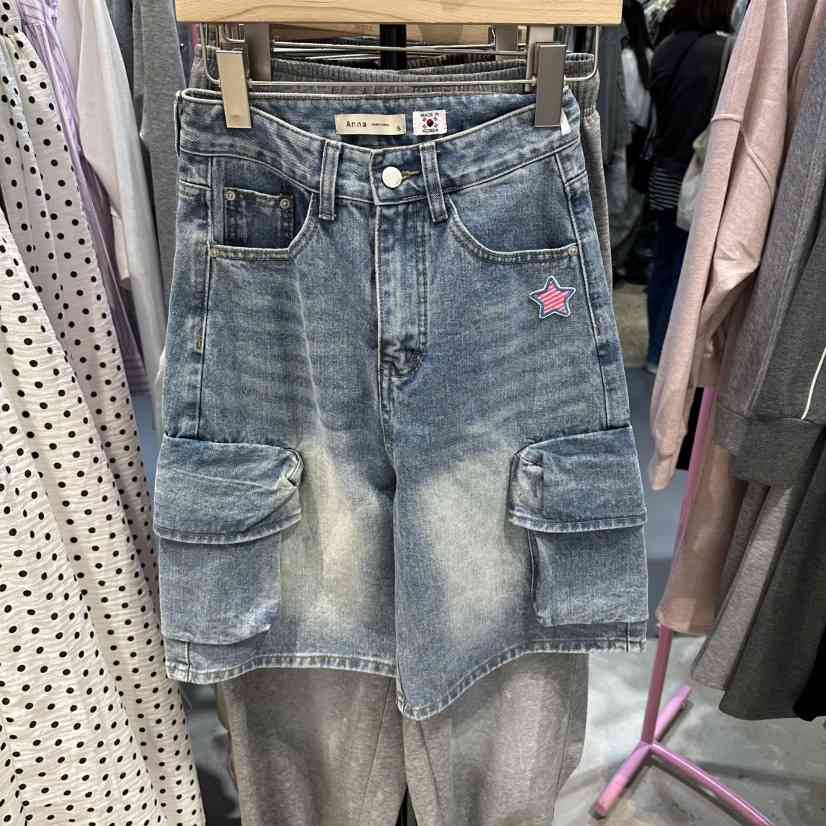 ANNA-P韓國直郵實拍女裝新款休閑人氣熱賣26春夏短褲口袋ANNA-P短褲