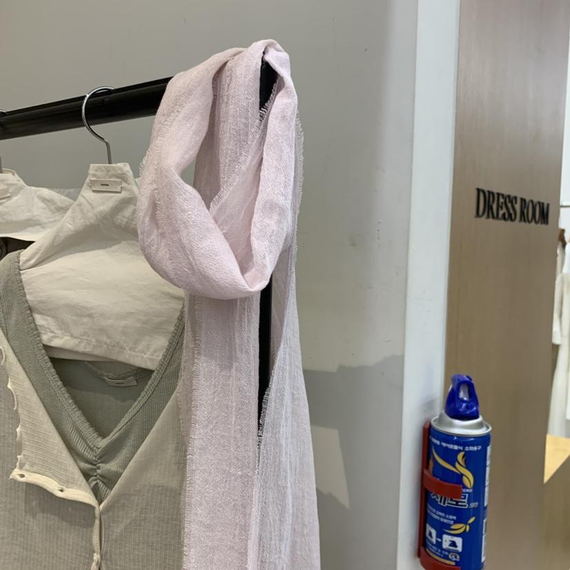 JINSIM韓國直郵女士新款熱賣休閑26春夏圍巾披肩流蘇圍巾JINSIM圍巾/披肩