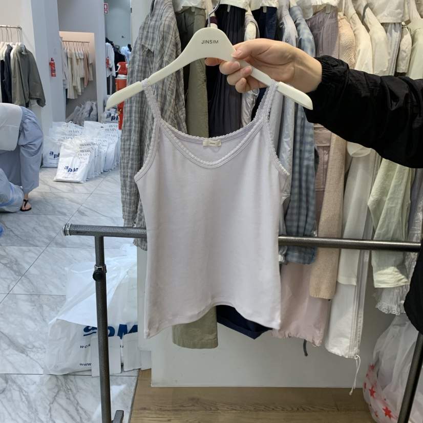JINSIM韓國直郵實拍女裝新款職業時尚熱賣推薦26春夏吊帶背心JINSIM吊帶/背心