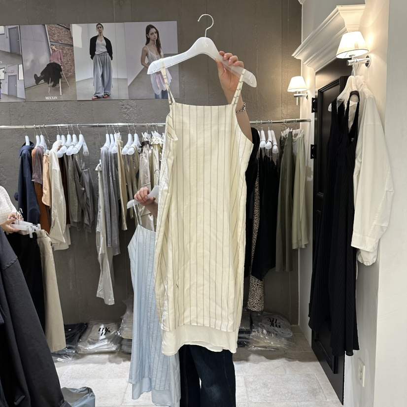 MIXXIN韓國直郵女裝新款26春夏休閑人氣推薦時尚熱賣連衣裙MIXXIN連衣裙