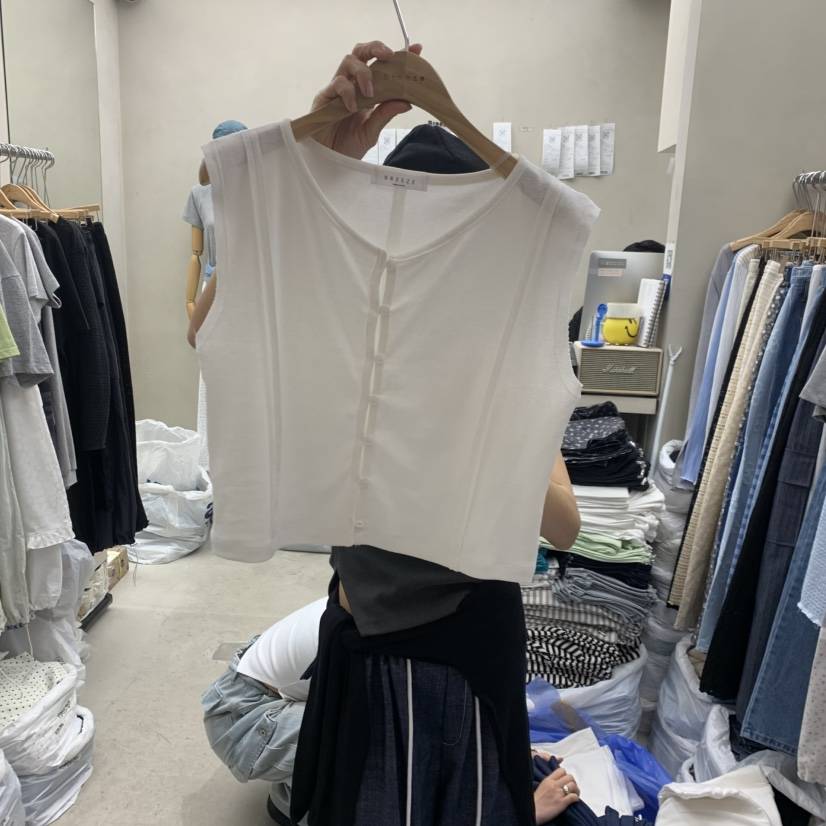 BREEZE韓國直郵實拍女士新款時尚推薦熱賣人氣26春夏馬甲BREEZE馬甲