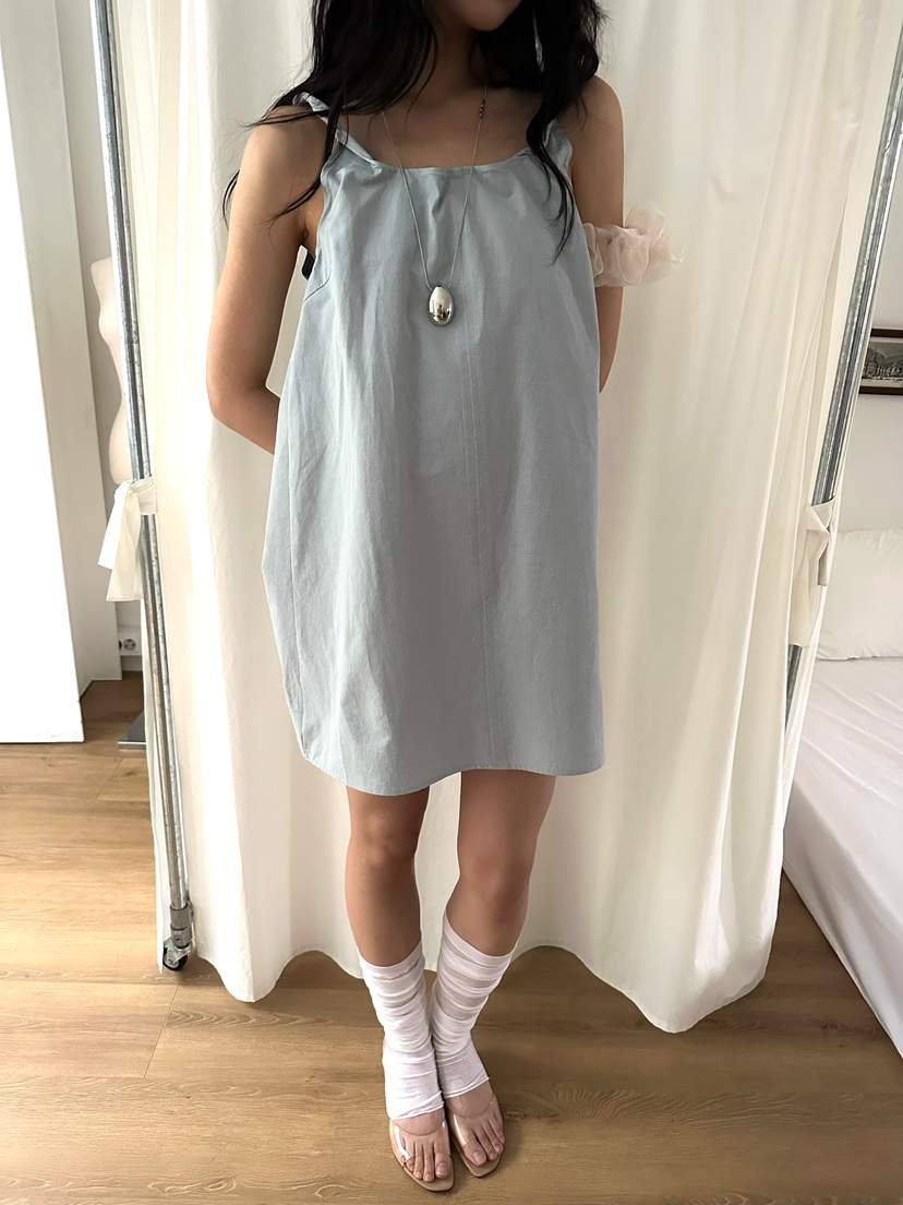 AWESOMESAUCE韓國代購女裝新款推薦職業26春夏休閑連衣裙AWESOME SAUCE連衣裙