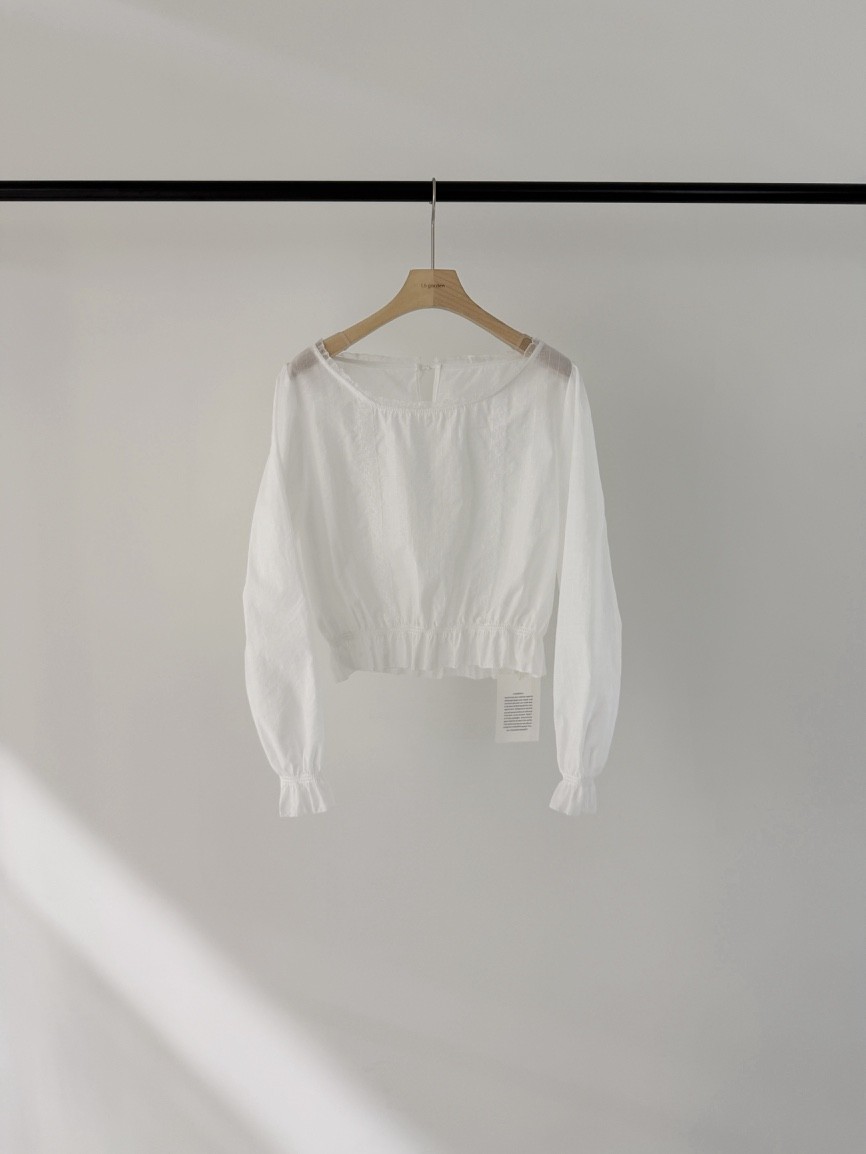 LOGARDEN韓國直郵女裝新品人氣職業熱賣時尚推薦襯衫蕾絲衫LO GARDEN襯衫/蕾絲衫