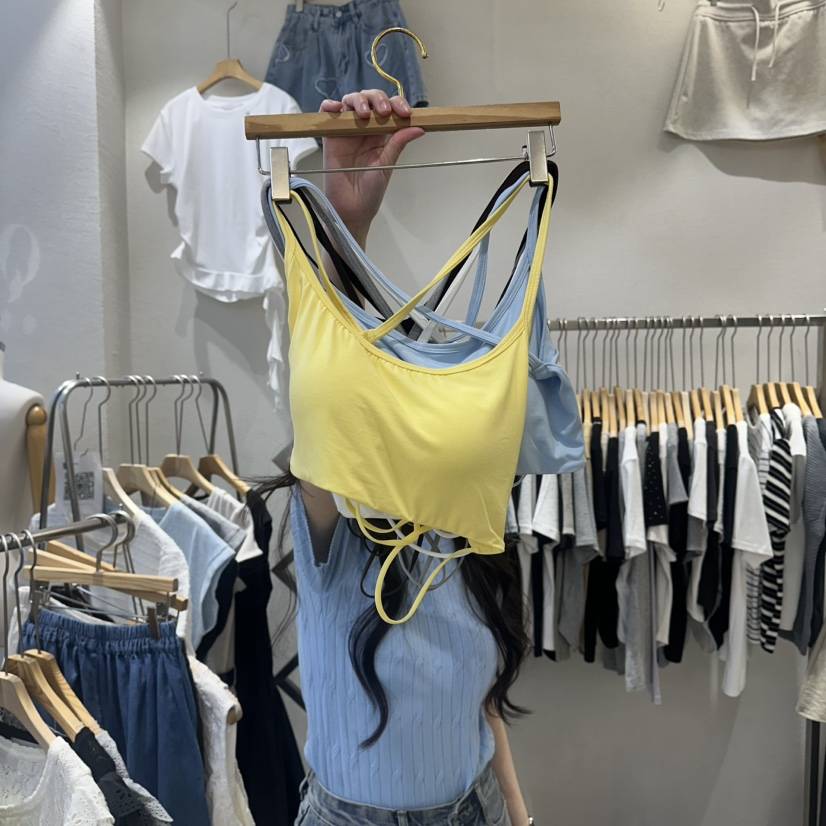 HIPTIQUE韓國東大門代購女裝新品推薦時尚休閑人氣吊帶背心HIPTIQUE吊帶/背心