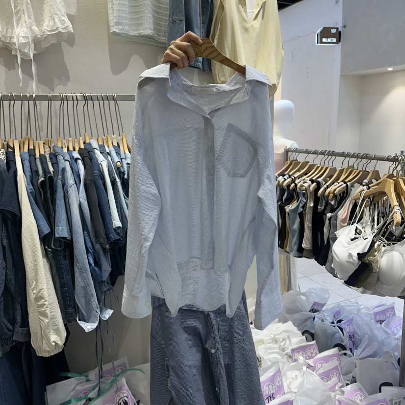 HIPTIQUE韓國東大門代購女士新品推薦休閑26春夏襯衫蕾絲衫HIPTIQUE襯衫/蕾絲衫