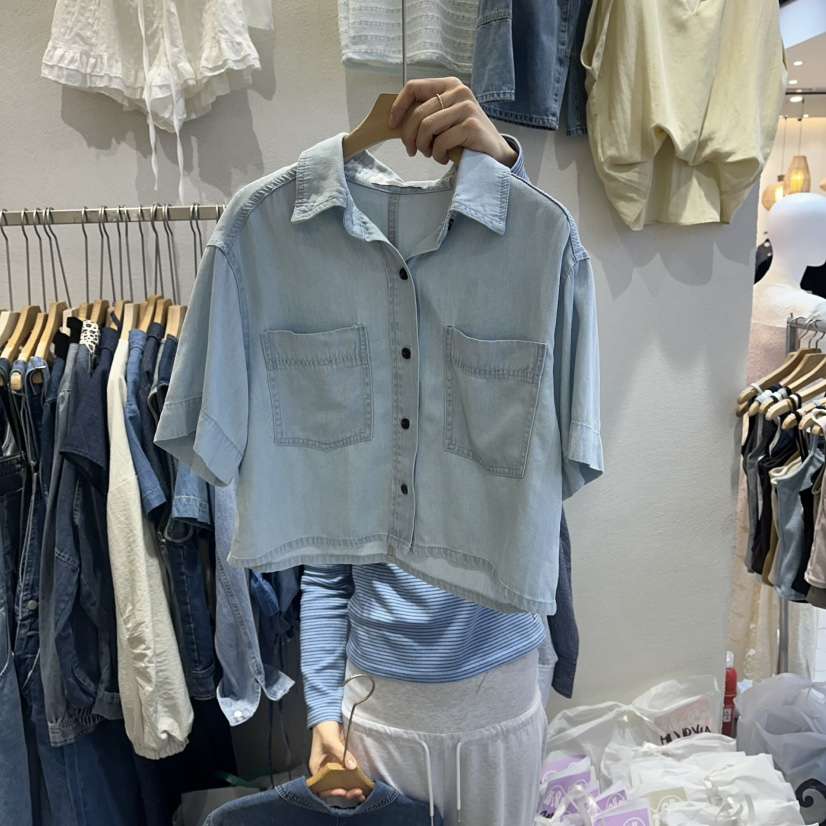 HIPTIQUE韓國直郵女士新款職業26春夏推薦休閑襯衫蕾絲衫HIPTIQUE襯衫/蕾絲衫