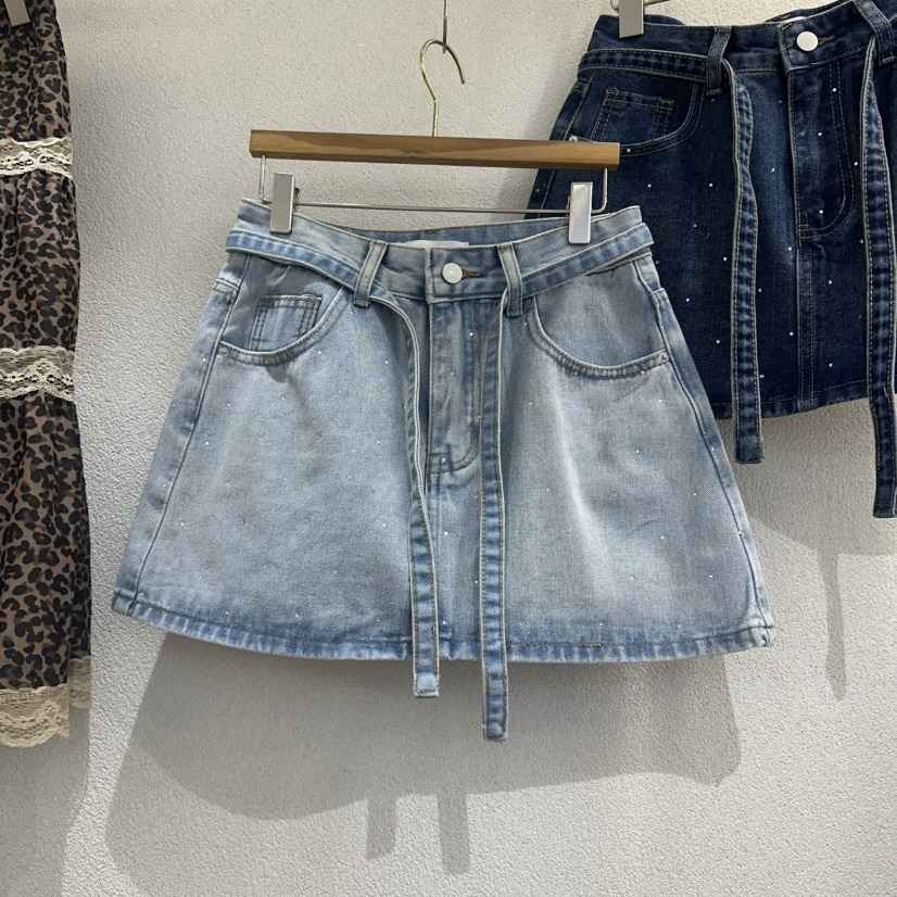 HIPTIQUE韓國代購女裝新品熱賣時尚休閑職業裙褲含腰繩腰帶HIPTIQUE裙褲